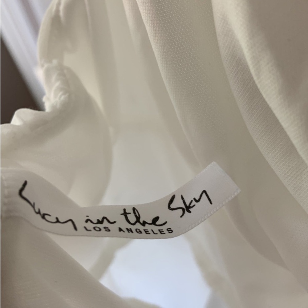 Lucy in the Sky Danika Ruched Sweetheart Dress